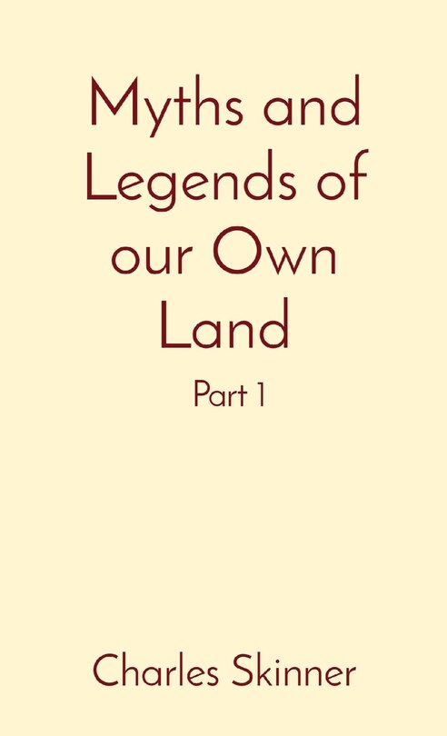 Couverture_Myths and Legends of our Own Land