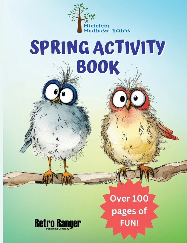 Front cover_Hidden Hollow Tales Spring Activity Book