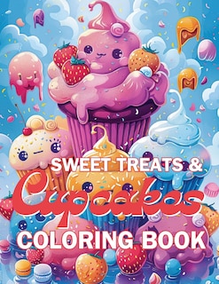 Couverture_Sweet Treats & Cupcake Coloring Book