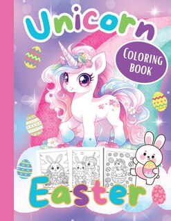 Couverture_Unicorn Easter Coloring Book -Easter Coloring Books for Kids