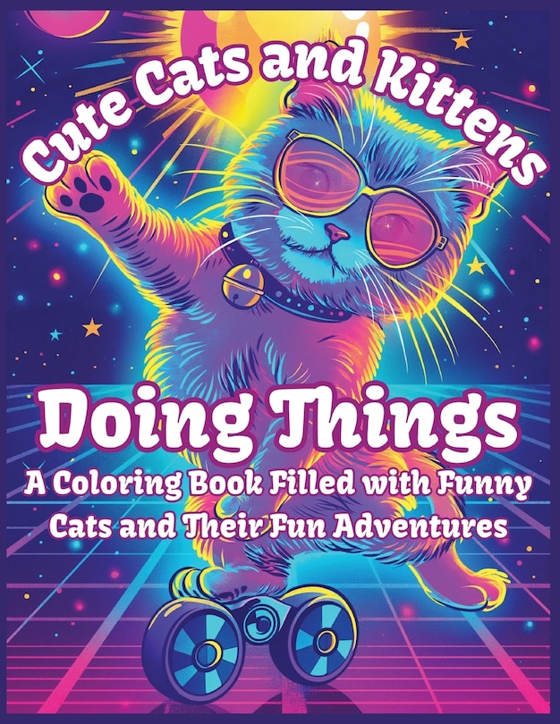 Front cover_Cute Cats and Kittens Doing Things