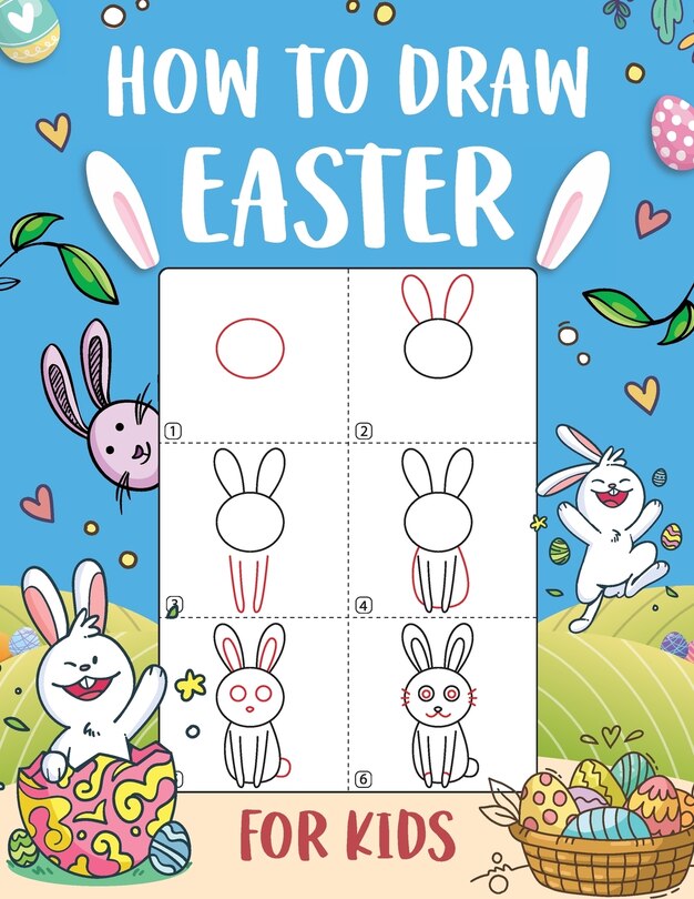 Front cover_How to Draw Easter for Kids