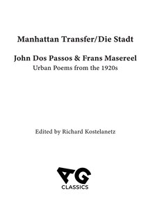 Front cover_Manhattan Transfer / Die Stadt