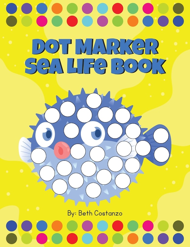 Front cover_Dot Marker Sea Life Book