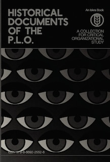 Front cover_Historical Documents of the P.L.O.