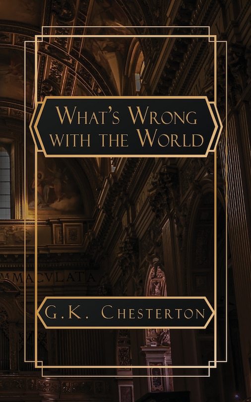 Front cover_What's Wrong with the World