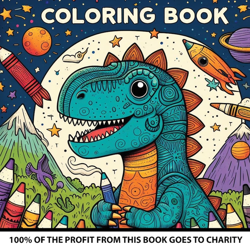 Couverture_Dinosaur Professions Coloring Book