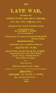 Front cover_The Late War between the United States and Great Britain