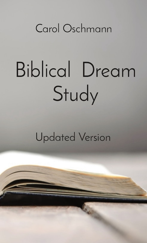 Front cover_Biblical Dream Study