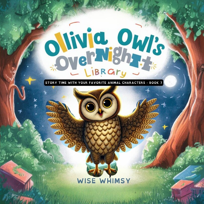 Front cover_Olivia Owl's Overnight Library