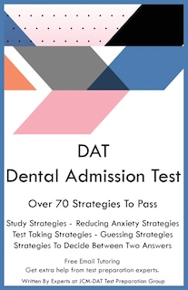 Front cover_DAT Dental Admission Test