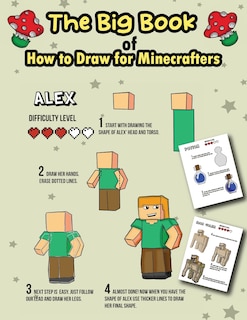 Front cover_The Big Book of How to Draw for Minecrafters