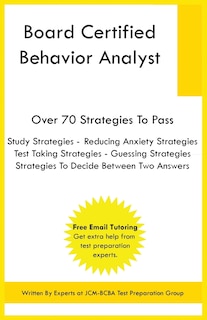 Front cover_Board Certified Behavior Analyst