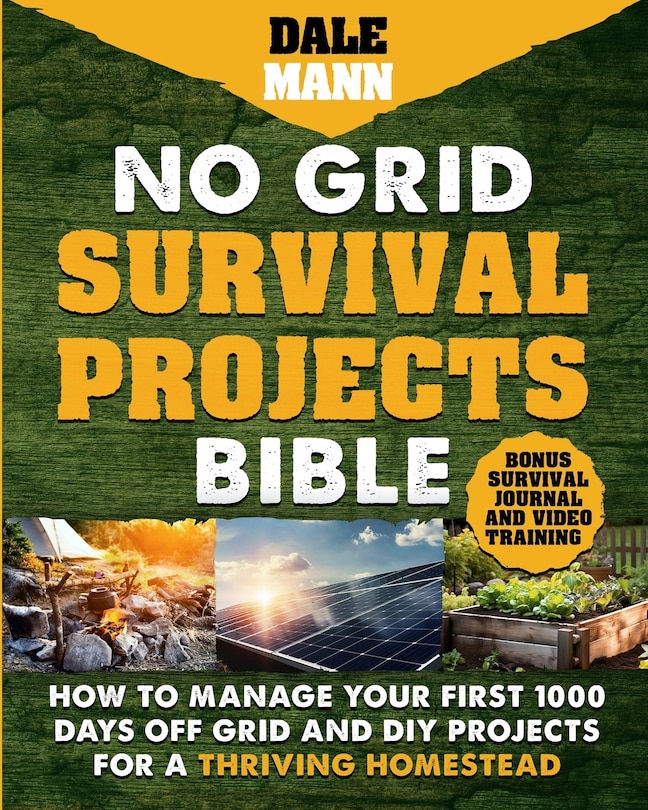 Front cover_No Grid Survival Projects Bible