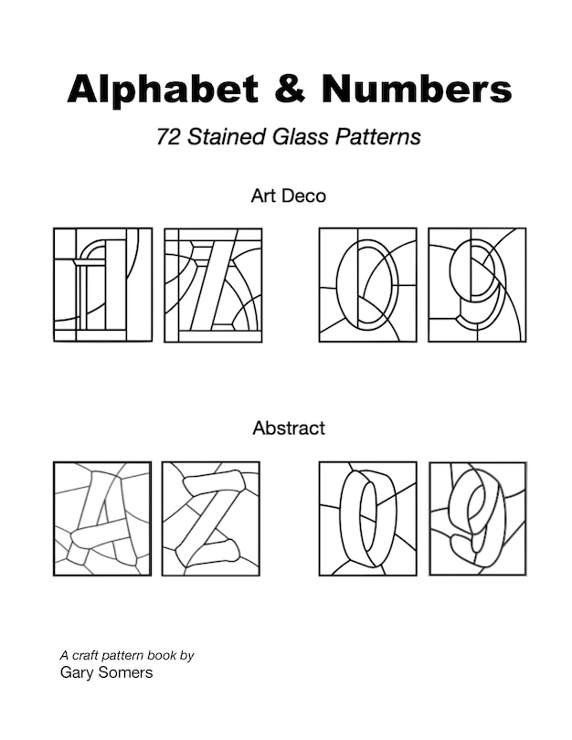 Front cover_Stained Glass Alphabet and Numbers