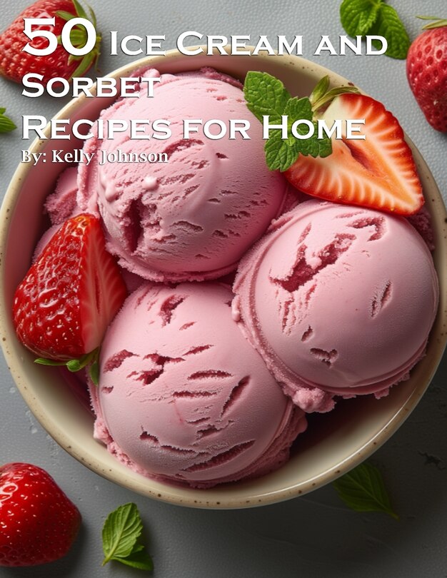 Front cover_50 Ice Cream and Sorbet Recipes for Home