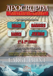 Front cover_Apocrypha Scrolls Found In Qumran And Those Not Present Vol. 1
