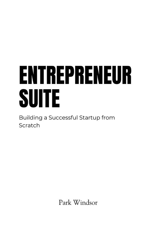 Front cover_Entrepreneur Suite
