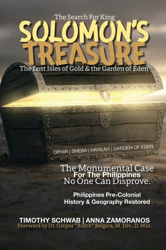 Front cover_The Search for King SOLOMON'S TREASURE