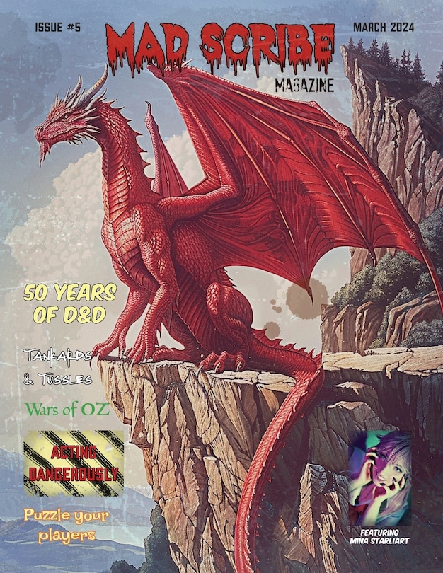 Front cover_Mad Scribe Magazine Issue #5