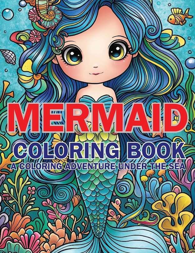 Couverture_Mermaid Coloring Book