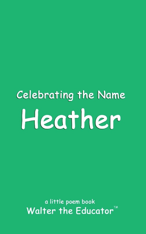 Couverture_Celebrating the Name Heather