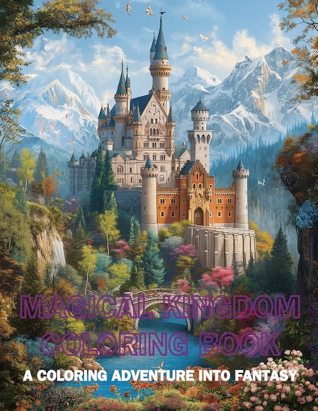 Front cover_Magical Kingdom Coloring Book