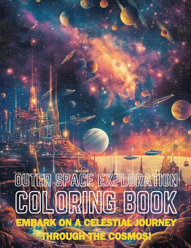 Couverture_Outer Space Exploration Coloring Book