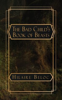 Couverture_The Bad Child's Book of Beasts