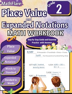 Couverture_Place Value and Expanded Notations Math Workbook 2nd Grade