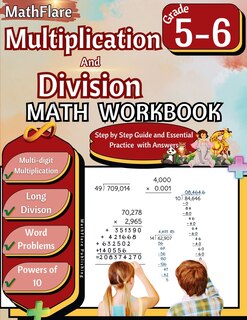 Multiplication And Division Math Workbook 5th And 6th Grade: Multi ...