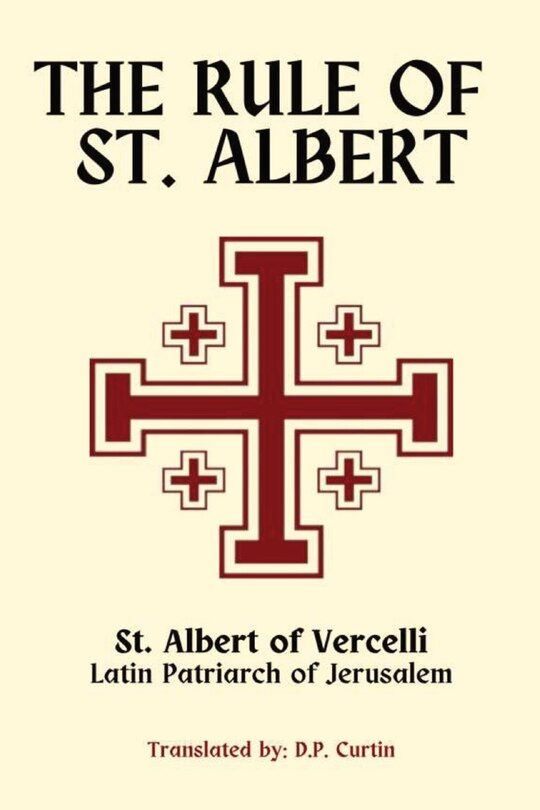 Front cover_The Rule of St. Albert