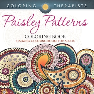 Couverture_Paisley Patterns Coloring Book - Calming Coloring Books For Adults