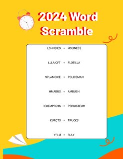 Couverture_2024 Word Scramble