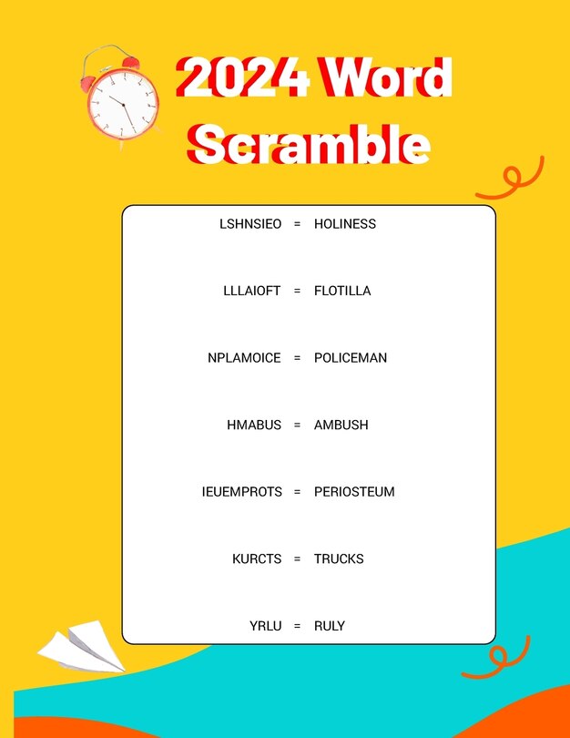 Couverture_2024 Word Scramble