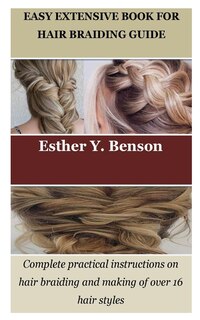 Front cover_Easy Extensive Book for Hair Braiding Guide