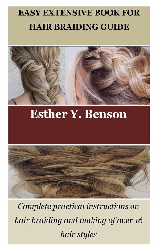 Front cover_Easy Extensive Book for Hair Braiding Guide