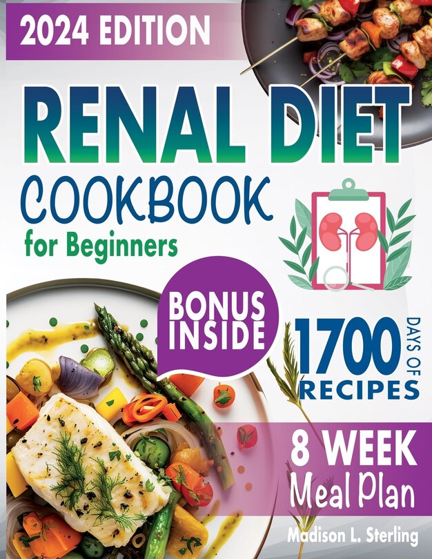 Front cover_Renal Diet Cookbook for Beginners