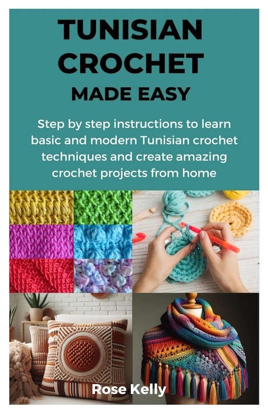 Front cover_Tunisian Crochet Made Easy