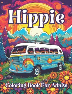 Couverture_Hippie Coloring Book For Adults