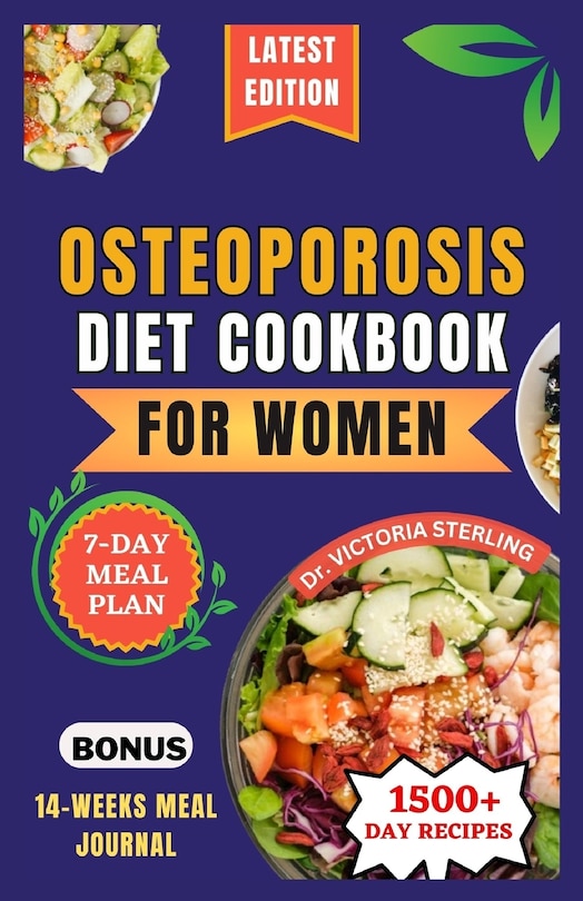 Front cover_Osteoporosis Diet Cookbook for Women