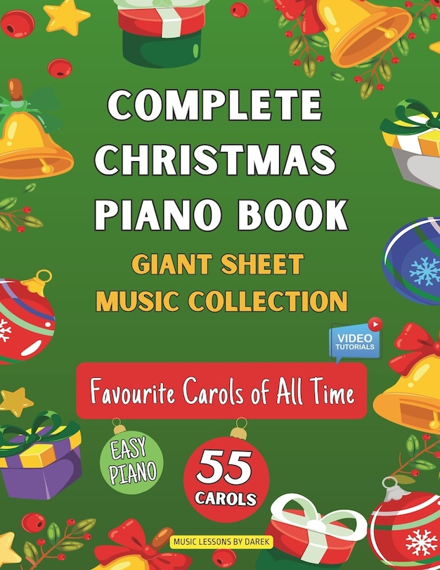 Front cover_Complete Christmas Piano Book Giant Sheet Music Collection