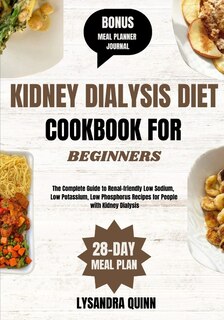Front cover_Kidney Dialysis Diet Cookbook for Beginners