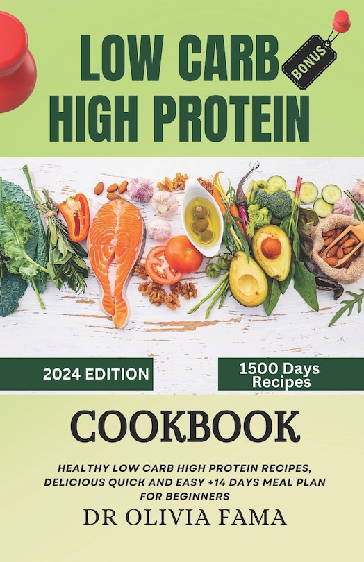 Front cover_Low Carb High Protein Cookbook for Beginners