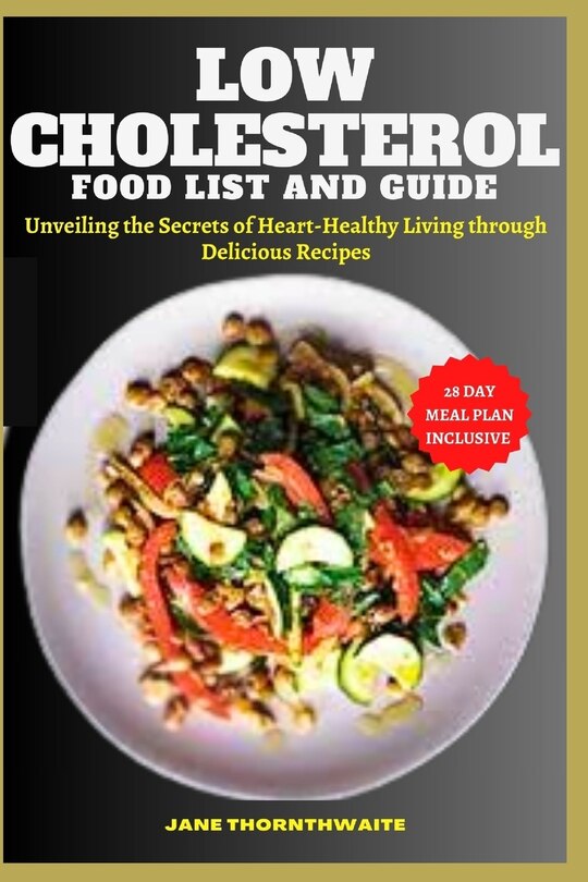 Couverture_Low Cholesterol Food List and Guide