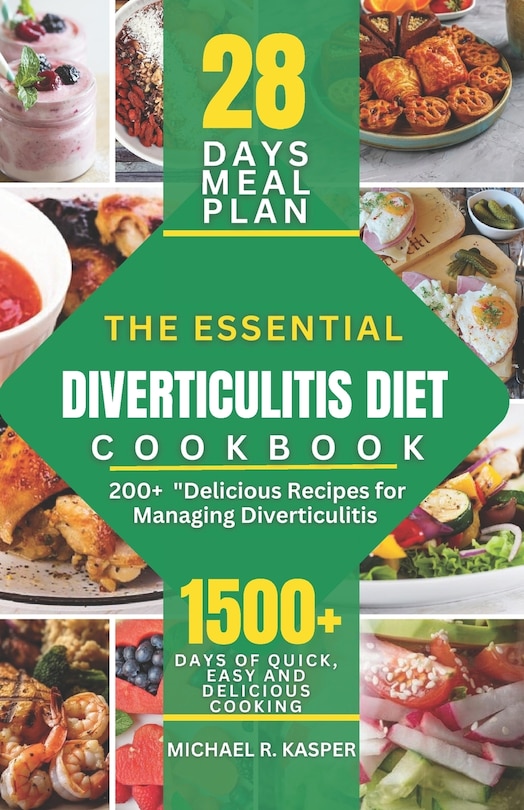 Front cover_The Essential Diverticulitis Diet Cookbook