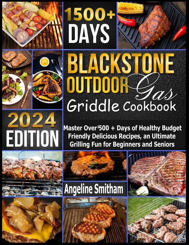 Front cover_Blackstone Outdoor Gas Griddle Cookbook