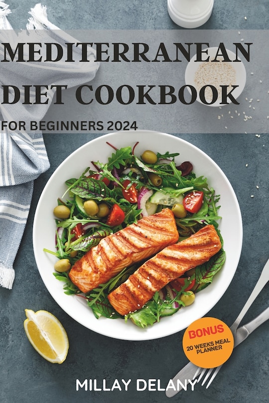 Front cover_Mediterranean Diet Cookbook for Beginners 2024
