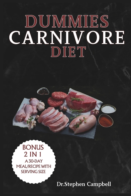 Couverture_Dummies Carnivore Diet