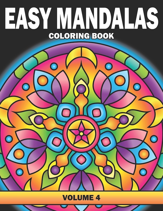 Couverture_Easy Mandalas Coloring Book